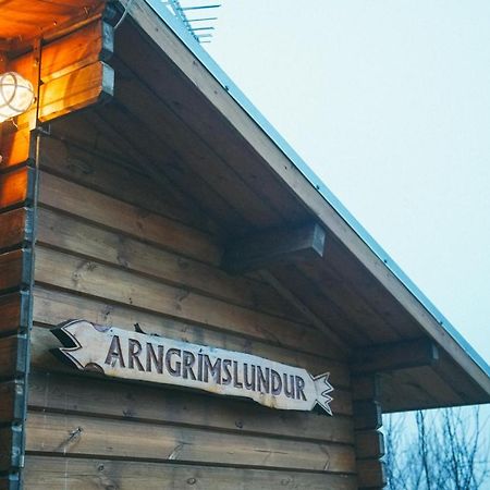 Arngrimslundur Log Cabin - Cabin 3 Villa Flúðir Exteriör bild